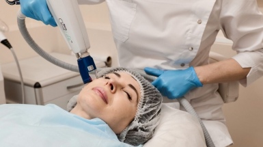 Лазерная чистка лица