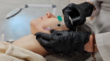 Инъекционное омоложение и rf-лифтинг для лица