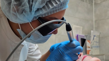 Удаление сетки сосудов